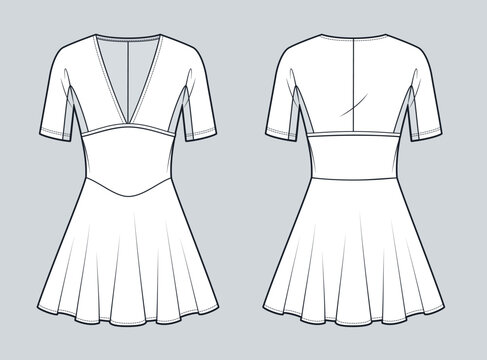 waitress dress black Court Dress main image 0