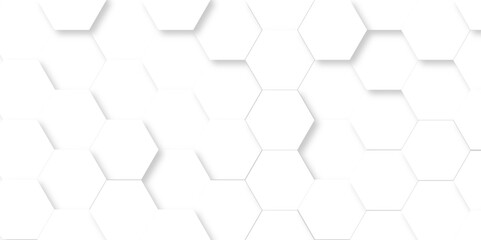 Fototapeta premium Abstract technology background with hexagons. modern geometric hexagon shape Poster, wallpaper, Landing page. geometric hexagonal, triangle, shape. Vector illustration. can be used in cover design.