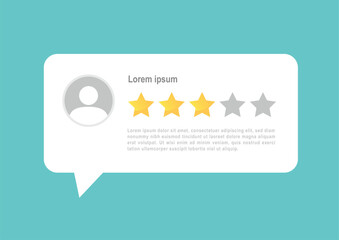 A vector graphic of a testimonial speech bubble, perfect for customer reviews, feedback sections, and social media highlights. Ideal for web design, marketing, and branding.