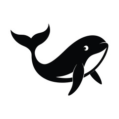 shark cartoon isolated on white