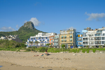 Obraz premium Shiniu Beach, der große Strand von Kenting, Hengchun Township, Landkreis Pingtung, Taiwan