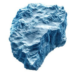 Fototapeta premium Iceland Sheet isolated on transparent background, PNG