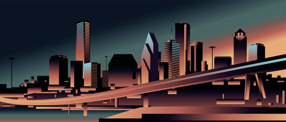 Houston Texas skyline