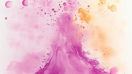 Obraz premium Purple watercolor wallpaper