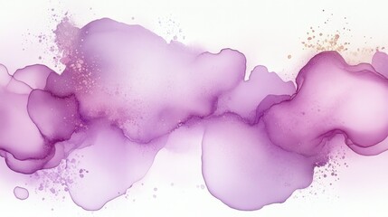 Obraz premium Purple watercolor wallpaper
