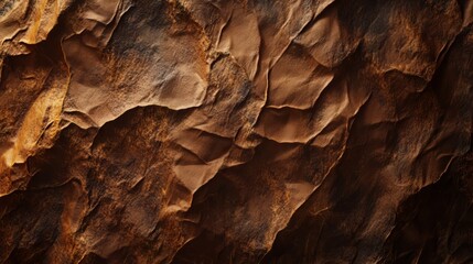 Rocky Cliffside Texture in Shades of Brown
