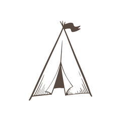 Hand Drawn Camping Illustrations
