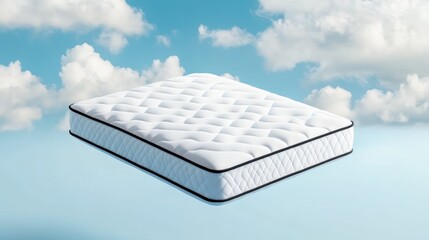 Contemporary Mattress Design Among Floating Clouds