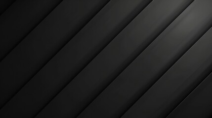 Obraz premium Minimalist dark parallel lines wallpaper with copy space. Design template with white center text area. Ideal for banners.