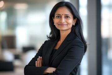 Portrait of a Confident Businesswoman