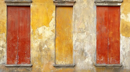 Abandoned building facade urban area photography weathered environment close-up architectural details