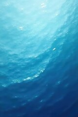 Obraz premium Subtle blue gradient, seamless ocean texture Deep to light hues , tranquil, dye