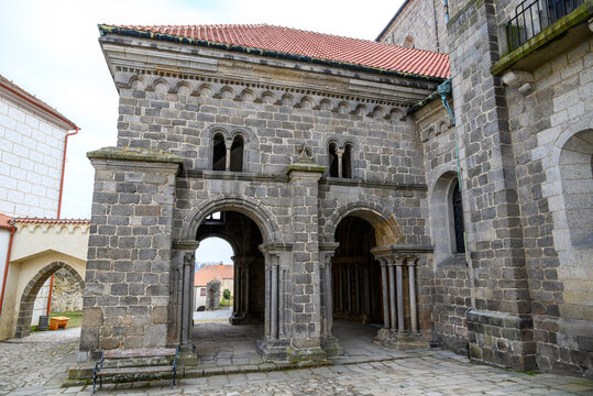 St. Procopius Basilica, UNESCO World Heritage Site in Trebic, Czech Republic