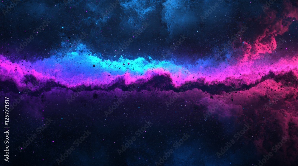 Aufkleber rounded colored lines create an abstract digital background, suitable for information flow and big d