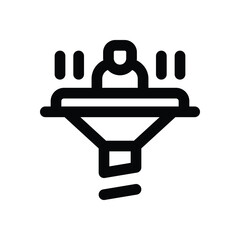 filter line icon. vector icon for your website, mobile, presentation, and logo design.