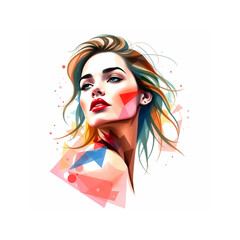 Illustration of a woman.