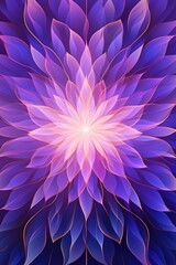Obraz premium Radiant Purple Lotus Petal Background