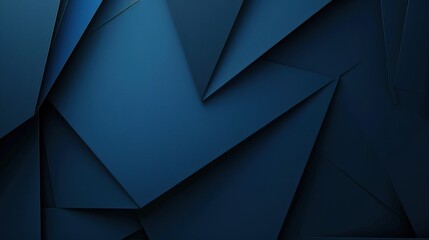 Edgy Blue background with dynamic shapes. Featuring white space in the center for text. Modern dark wallpaper ideal for design and banners. Simple geometric modern wallpaper.