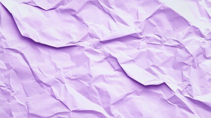 Obraz premium Lavender Crumpled Paper Texture Abstract Design