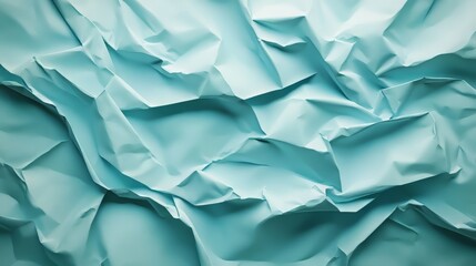 Obraz premium Turquoise Abstract Paper Sheet Background