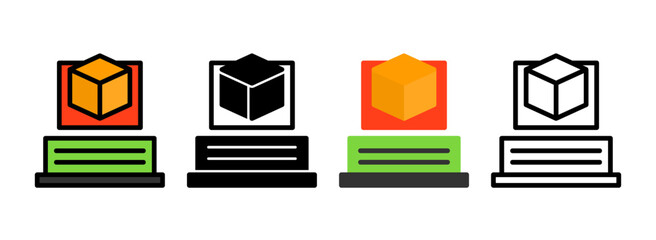 Set of Augmented Reality Icon