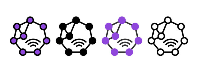 Set of Internet of Things (IoT) Icon