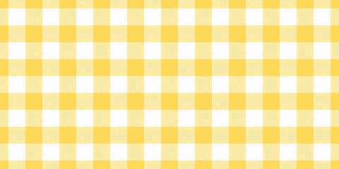 Sunny yellow and white gingham pattern.  Perfect for backgrounds, website design,  fabric prints, or adding a cheerful, retro touch to your projects.