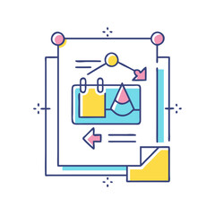 artboard icon, artboard vector illustration-simple illustration of artboard, perfect for artboard logos and icons