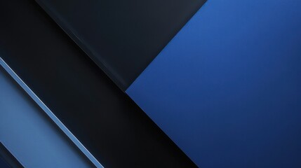 Fototapeta premium Modern Blue background with minimalist pattern for design, featuring white space in the center for text. Ideal for contemporary banners and abstract wallpapers.