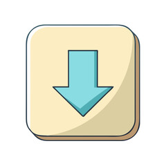 drop shadow icon, drop shadow vector illustration-simple illustration of drop shadow, perfect for drop shadow logos and icons