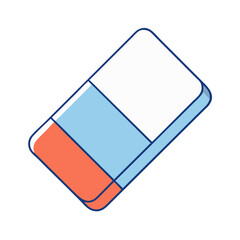eraser icon, eraser vector illustration-simple illustration of eraser, perfect for eraser logos and icons