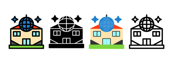 Set of Club Icon