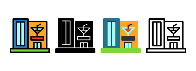 Set of Bar Icon
