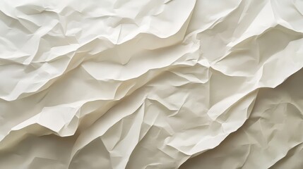 Obraz premium Crumpled abstract paper texture background.