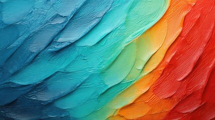 Obraz premium colorful crayon texture