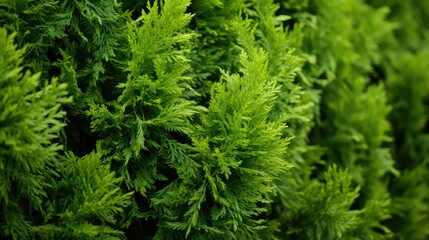 leaves emerald green arborvitae