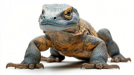 Fototapeta premium a lizard on a white background