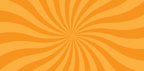 Abstract orange and red retro with sunburst pattern colorful design. Vintage sunrays illustration swirl grunge backdrop line. sun beam vector banner design and comic burst gradient concept pattern.	
