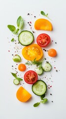 Vibrant Vegetable Medley: A Colorful and Healthy Dish
