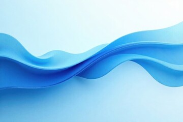 Abstract blue and white wave background texture, bright, design, sky