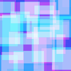 カラフルな幾何学模様の背景イラスト