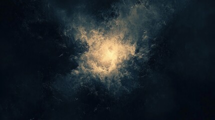 Modern dark honeycomb pattern with depth effect