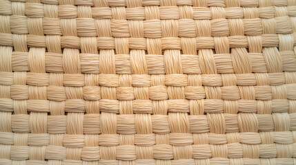 The artistry of rattan weaving, highlighting every fiber strand