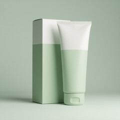Mockup of advertising product. Generative ai.