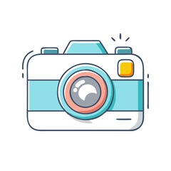 camera icon, camera vector illustration-simple illustration of camera, perfect for camera logos and icons