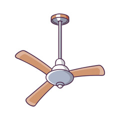 ceiling fan icon, ceiling fan vector illustration-simple illustration of ceiling fan, perfect for ceiling fan logos and icons