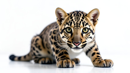 "Majestic Clouded Leopard – High-Resolution Wildlife Stock Photo"
