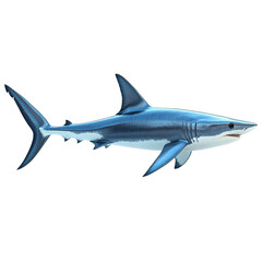 Obraz premium Thresher Shark isolated on transparent background, PNG