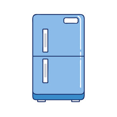 refrigerator icon, refrigerator vector illustration-simple illustration of refrigerator, perfect for refrigerator logos and icons