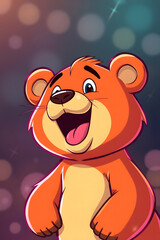 Obraz premium greezle bear